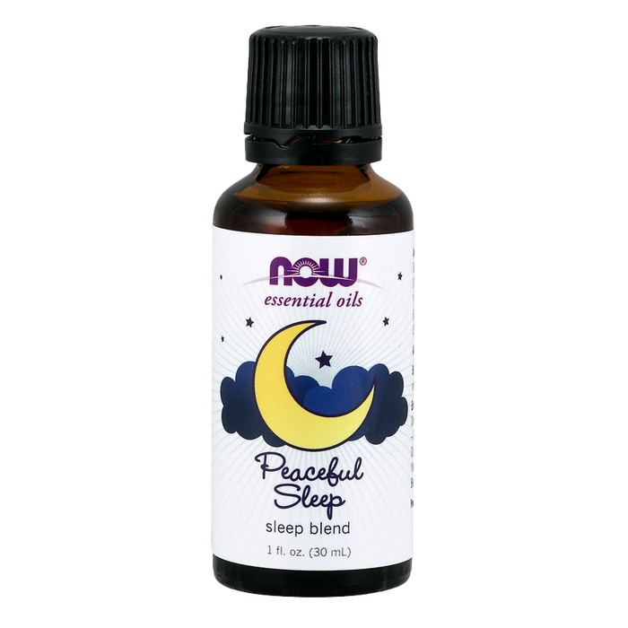 NOW Foods Essential Oil, Peaceful Sleep Oil - 30 ml.