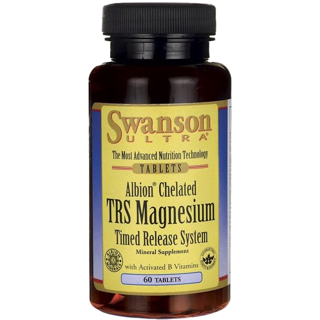 Swanson Albion Chelated TRS Magnesium - 60 tabs