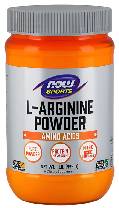 NOW Foods L-Arginine, Pure Powder - 454g