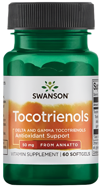 Swanson Tocotrienols, 50mg - 60 softgels