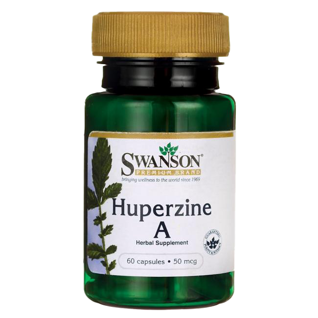 Swanson Huperzine A, 50mcg - 60 caps