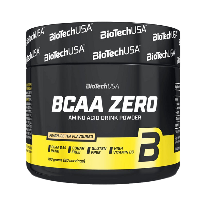 BioTechUSA BCAA Zero, Peach Ice Tea - 180 grams