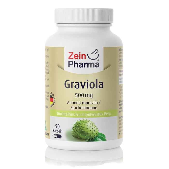 Zein Pharma Graviola, 500mg - 90 caps