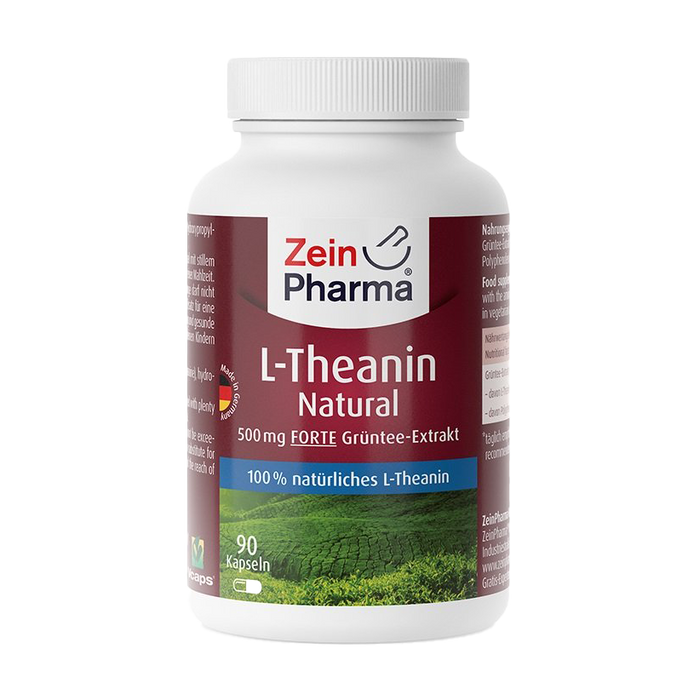 Zein Pharma L-Theanin Natural, 500mg - 90 caps