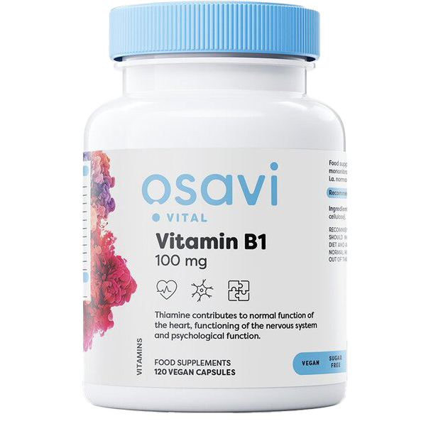 Osavi Vitamin B1, 100mg - 120 vegan caps