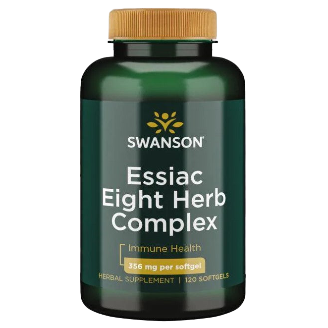 Swanson Essiac Eight Herb Complex, 356mg - 120 softgels