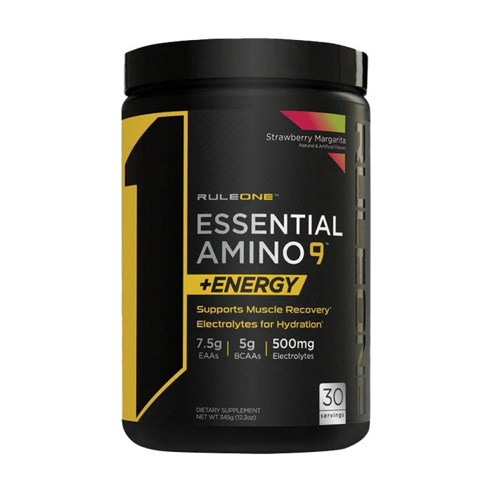 Rule One Essential Amino 9 + Energy, Peach Mango - 345 grams