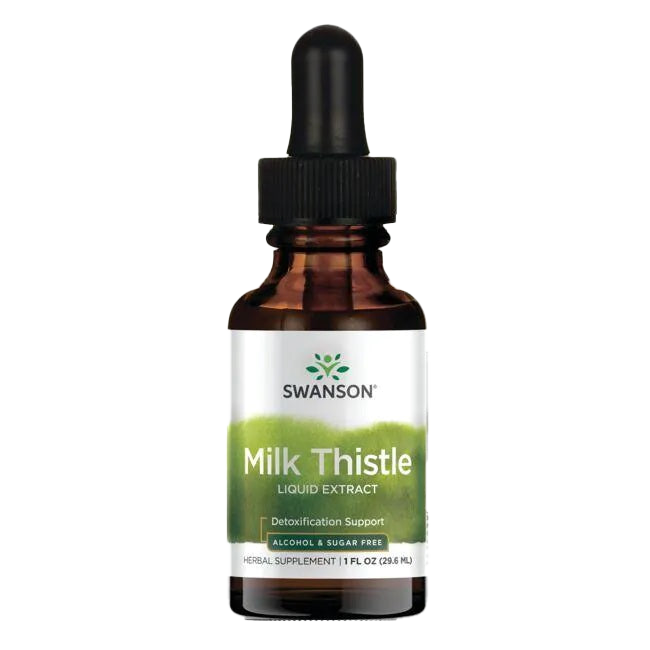 Swanson Milk Thistle Liquid Extract - 29 ml.