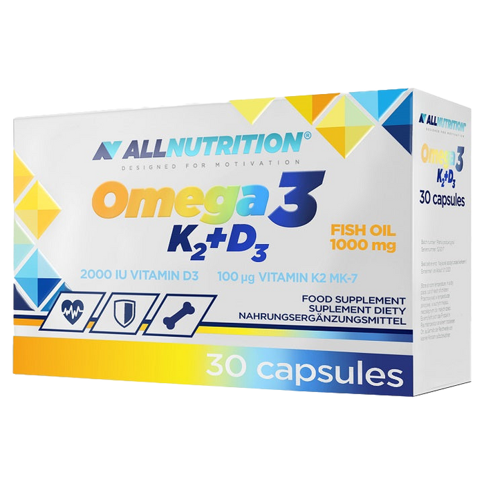 Allnutrition Omega 3, K2+D3 - 30 caps