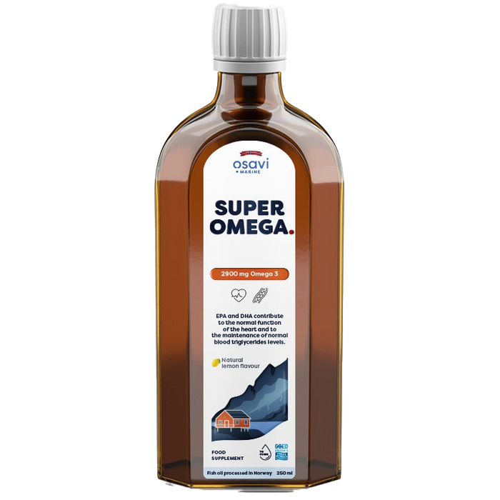 Osavi Super Omega 2900mg Omega 3 (Lemon)  250 ml.