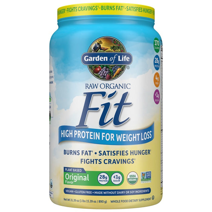 Garden of Life Raw Organic Fit, Original - 890g | High-Quality Protein Blends | MySupplementShop.co.uk