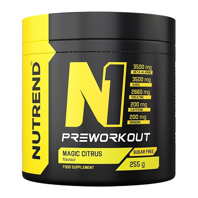 N1 Pre-Workout, Magic Citrus – 255 g