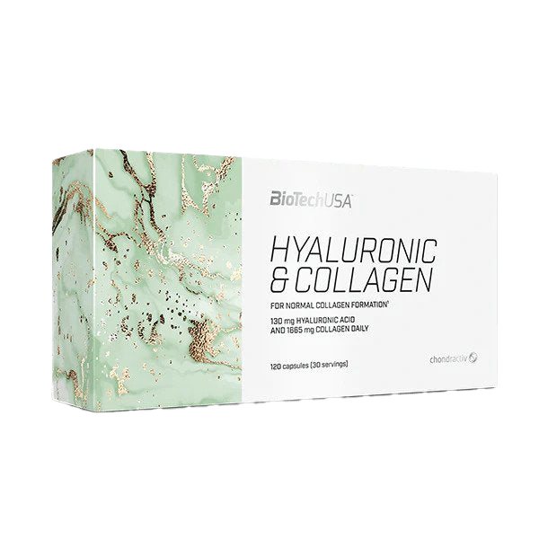 BioTechUSA Hyaluronic and Collagen  120 caps