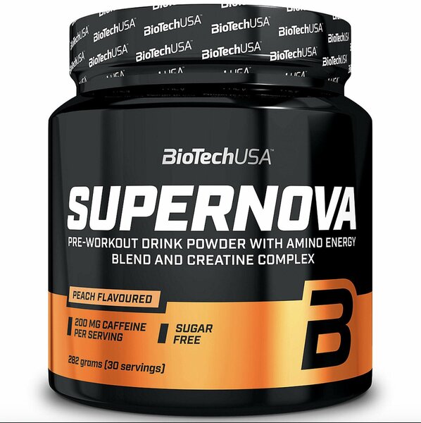 BioTechUSA Supernova OrangeMango  282g - Pre & Post Workout at MySupplementShop by BioTechUSA