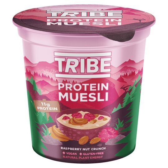 Protein Muesli Pot, Raspberry Nut Crunch - 8 x 66g at MySupplementShop.co.uk