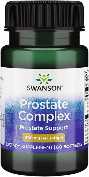 Swanson Prostate Complex 200mg  60 softgels - Sexual Health at MySupplementShop by Swanson