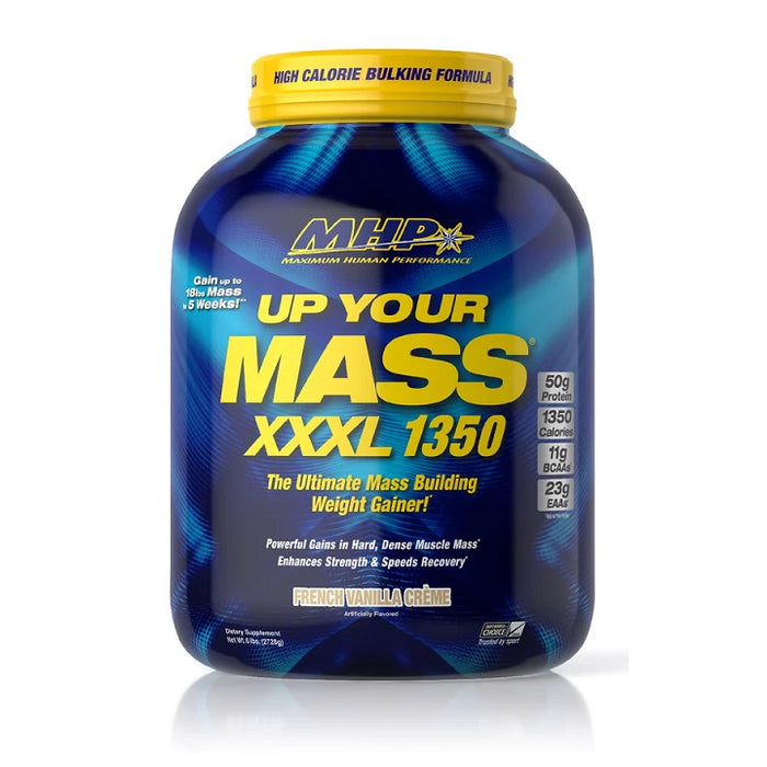 MHP Up Your Mass XXXL 1350 French Vanilla Creme  2728g - Weight Gainers & Carbs at MySupplementShop by MHP