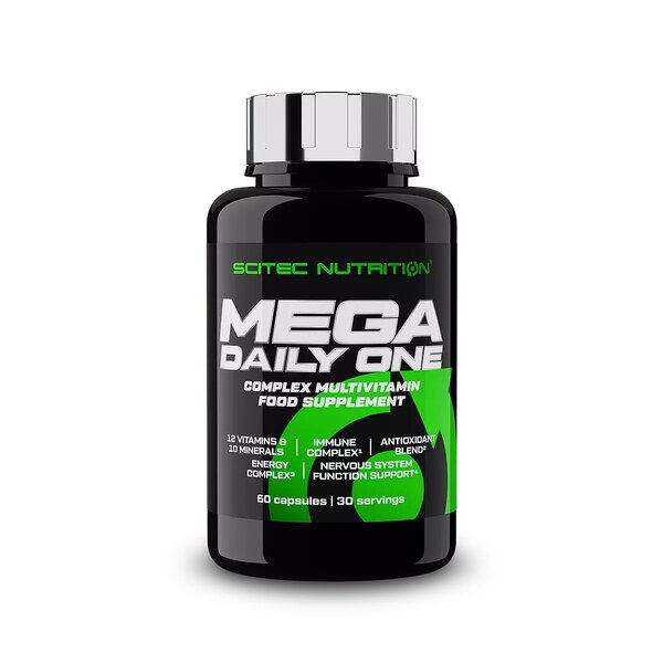 SciTec Mega Daily One - 60 caps: Multivitamin, Daily Wellness | Premium Nutritional Supplement at MYSUPPLEMENTSHOP