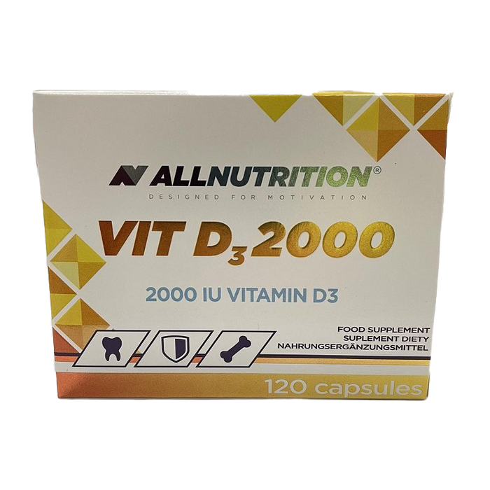 Allnutrition Vit D3 2000, 2000 IU 120 caps