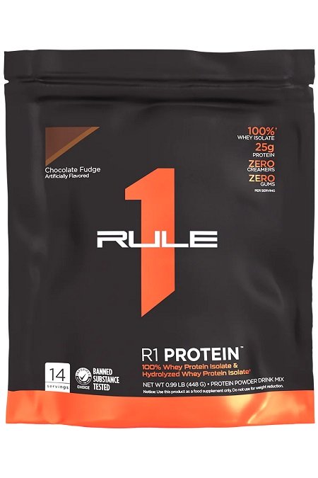 Rule One R1 Protein Chocolate Fudge  448g - Protein at MySupplementShop by Rule One