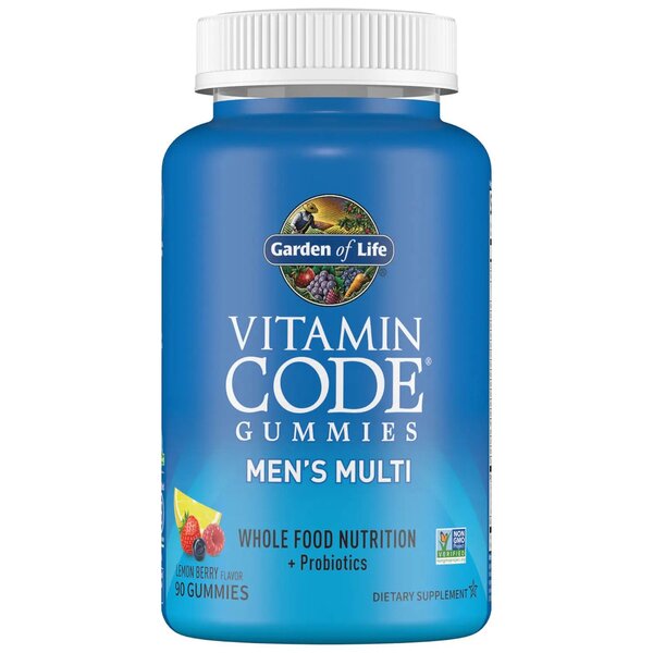 Garden of Life Vitamin Code Men's Multi Gummies, Lemon Berry - 90 gummies - Sports Supplements at MySupplementShop by Garden of Life