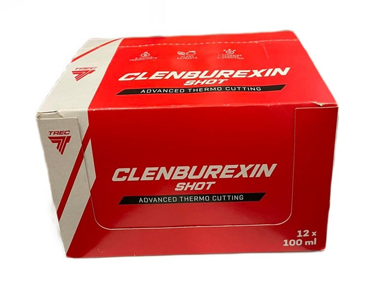 Trec Nutrition ClenBurexin Shot, Peach and Apple - 12 x 100ml Best Value Sports Supplements at MYSUPPLEMENTSHOP.co.uk