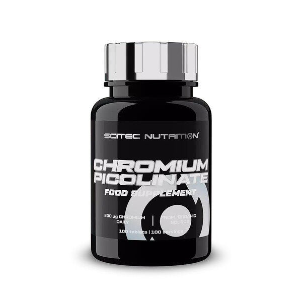 Chromium Picolinate, 200mcg - 100 tablets - Chromium at MySupplementShop by SciTec