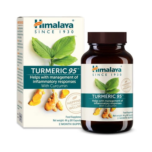 Himalaya Turmeric 95 with Curcumin - 60 caps - Sports Nutrition at MySupplementShop by Himalaya