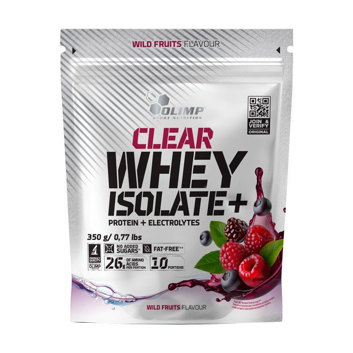 Clear Whey Isolate+, Wild Fruits - 350g - Default Title - Protein at MySupplementShop by Olimp Nutrition