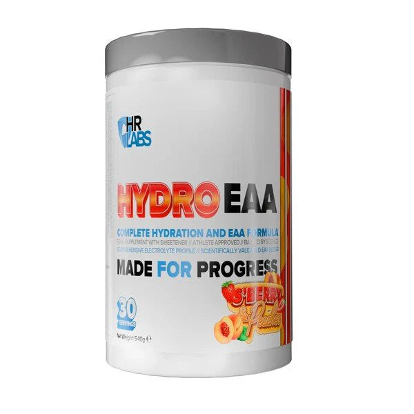 HR Labs HydroEAA 540g - S'Berry & Peaches - Electrolyte Replacements at MySupplementShop by HR Labs