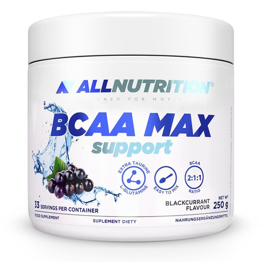 Allnutrition BCAA Max Support 250g - Blackcurrant - Sports Nutrition at MySupplementShop by Allnutrition