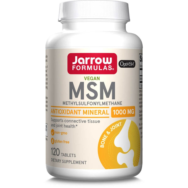 Jarrow Formulas MSM 1,000mg 200 Veggie Capsules | Premium Supplements at MYSUPPLEMENTSHOP