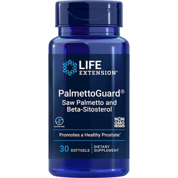 Life Extension PalmettoGuard Saw Palmetto and Beta-Sitosterol 30 Softgels | Premium Supplements at MYSUPPLEMENTSHOP