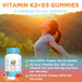 MaryRuth's Vitamin D3+K2 Calcium 60 Gummies (Peach Mango &amp; Apricot) | Premium Supplements at MYSUPPLEMENTSHOP