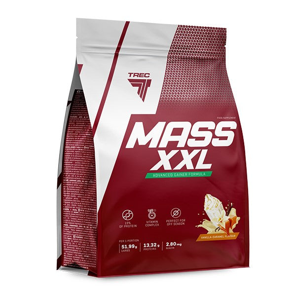 Trec Nutrition Mass XXL, Karamell-Vanille – 4800 Gramm