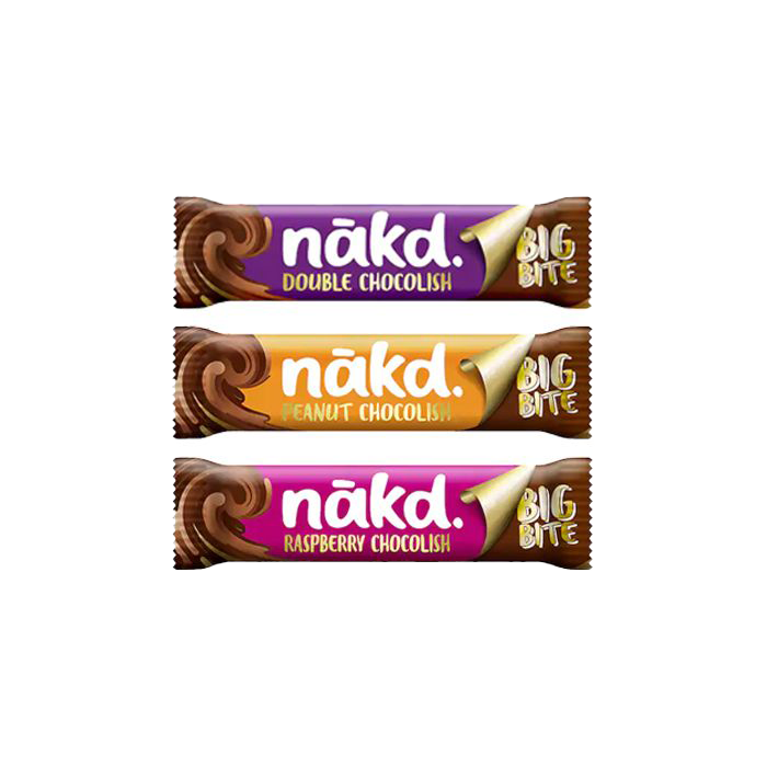 Nakd Chocolish Big Bite- 50g x 16