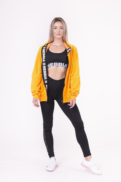 Nebbia Neon Energy Oversized Hoodie 682 - Orange