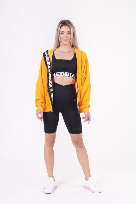 Nebbia Neon Energy Oversized Hoodie 682 - Orange