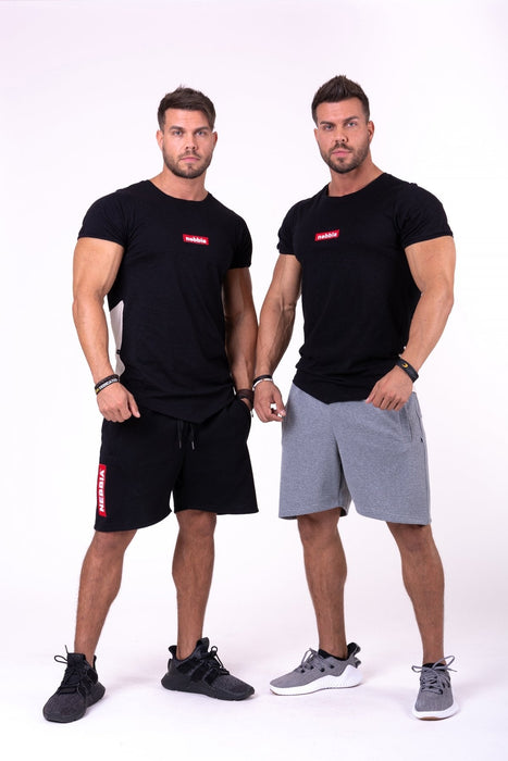 Nebbia Red Label V-Typical T-Shirt 142 - Black - T-Shirt at MySupplementShop by Nebbia