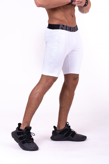 Nebbia Road Hero Biker Shorts 161 - White - Medium - Biker Shorts at MySupplementShop by Nebbia