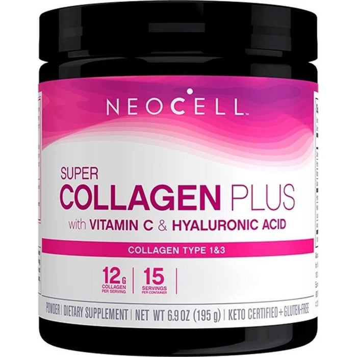 NeoCell Super Collagen PLUS with Vitamin C &ampHyaluronic Acid 13.7 Oz - Hair Care at MySupplementShop by NeoCell