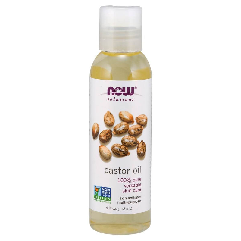 NOW Foods Castor Oil 4oz (118ml) | Premium Supplements at MYSUPPLEMENTSHOP