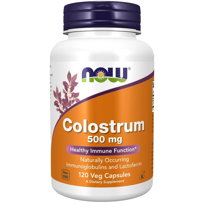 NOW Foods Colostrum 500 mg 120 Veg Capsules