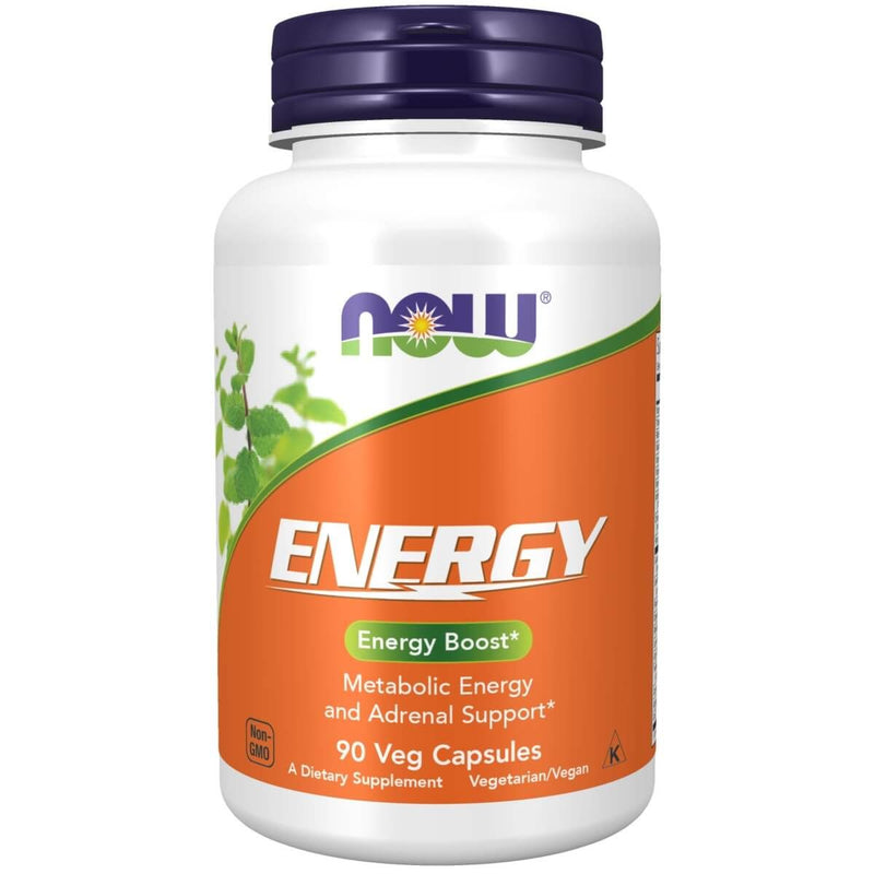 NOW Foods Energy Dietary Supplement 90 Veg Capsules - Slimming and Weight Management at MySupplementShop by NOW Foods