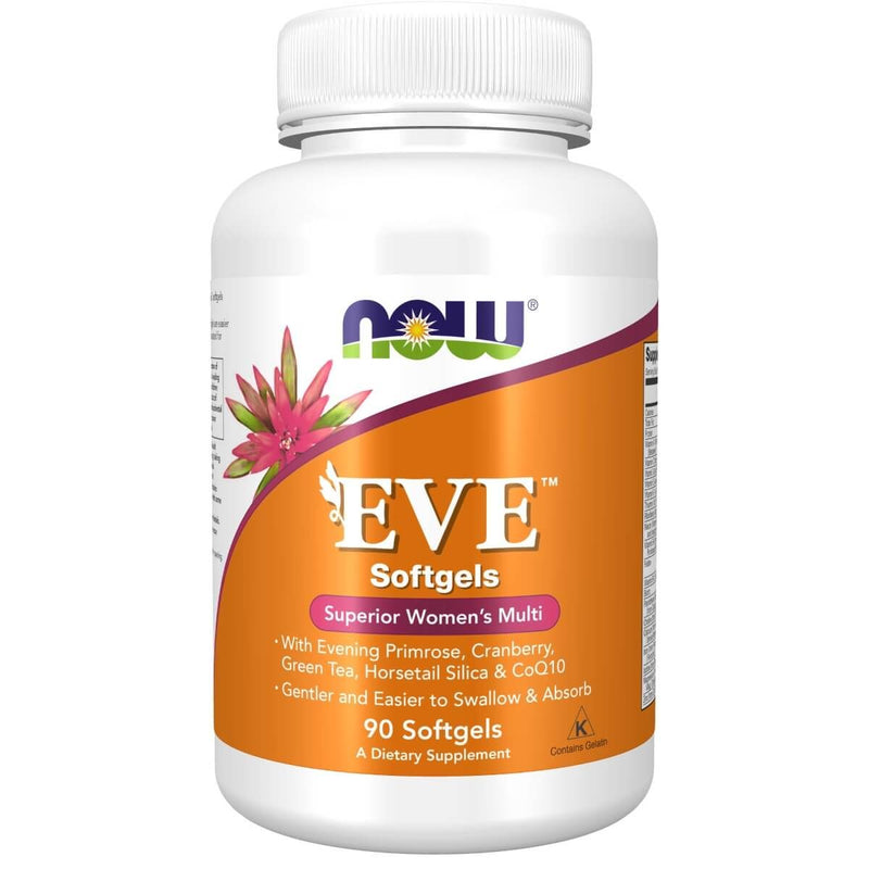 NOW Foods Eve Women's Multivitamin 90 Softgels | Premium Supplements at MYSUPPLEMENTSHOP