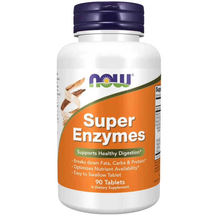 NOW Foods Super Enzymes 90 Tablets