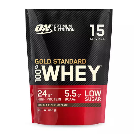 Optimum Nutrition Gold Standard 100% Whey 465g (15 Servings) - Whey Protein at MySupplementShop by Optimum Nutrition