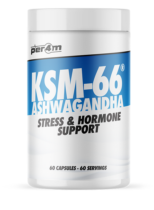 Per4m KSM 66 Ashwagandha 60 Capsules - Default Title - Sports Nutrition at MySupplementShop by PER4M Nutrition