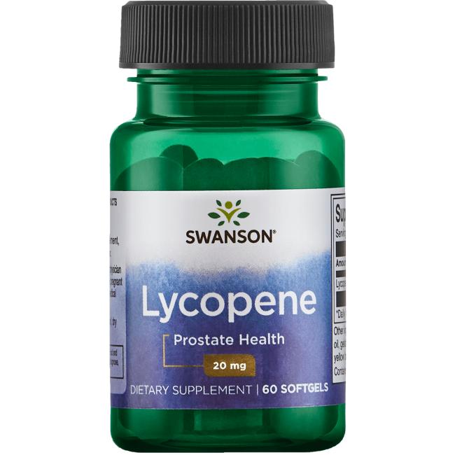 Swanson Lycopene 20 mg 60 Sgels - Supplements at MySupplementShop by Swanson