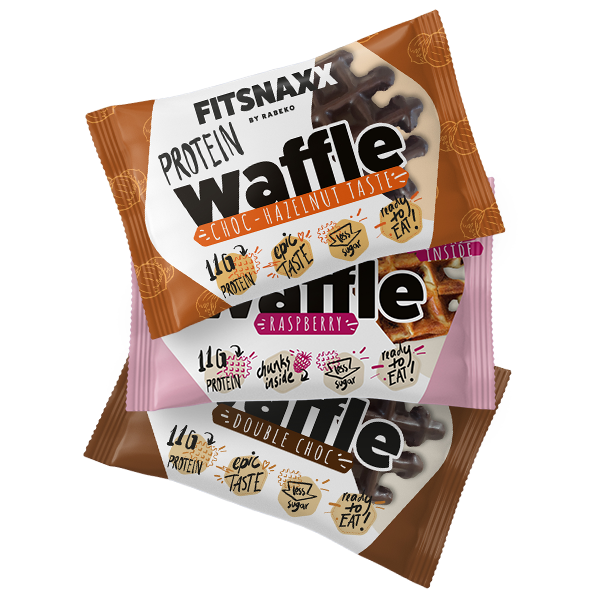 Go Fitness Protein Waffle 12x50g - Protein Waffle at MySupplementShop by Go Fitness